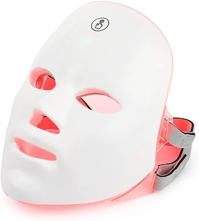 SoulGlow 7-Color LED Light Therapy Mask – Wireless Skin Rejuvenation Device